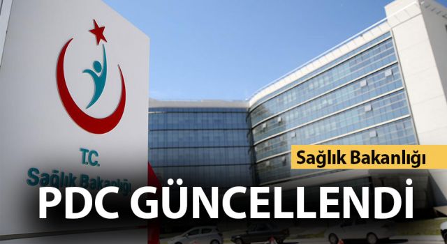 Sağlık Bakanlığı Yönetim Hizmetleri Genel Müdürlüğünce yayımlanan PDC’lere aşağıdan ulaşabilirsiniz.