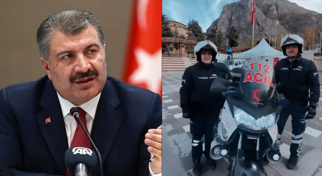 Amasya’da yaşayan acil sağlık çalışanı Zafer Can Arslan ile eşi