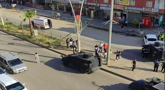 Şırnak Devlet Hastanesi’nde kimliği belirsiz bir kişi, bilinmeyen bir nedenle