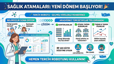 Sağlık Personeli Adaylarına Müjde: Geçmiş Yılların Tüm Alım Verileri Tek
