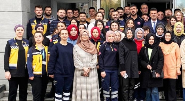 İl Sağlık Müdürü Erkan Güvenç, Acil Sağlık Hizmetleri Haftası’nı Çalışanlarıyla