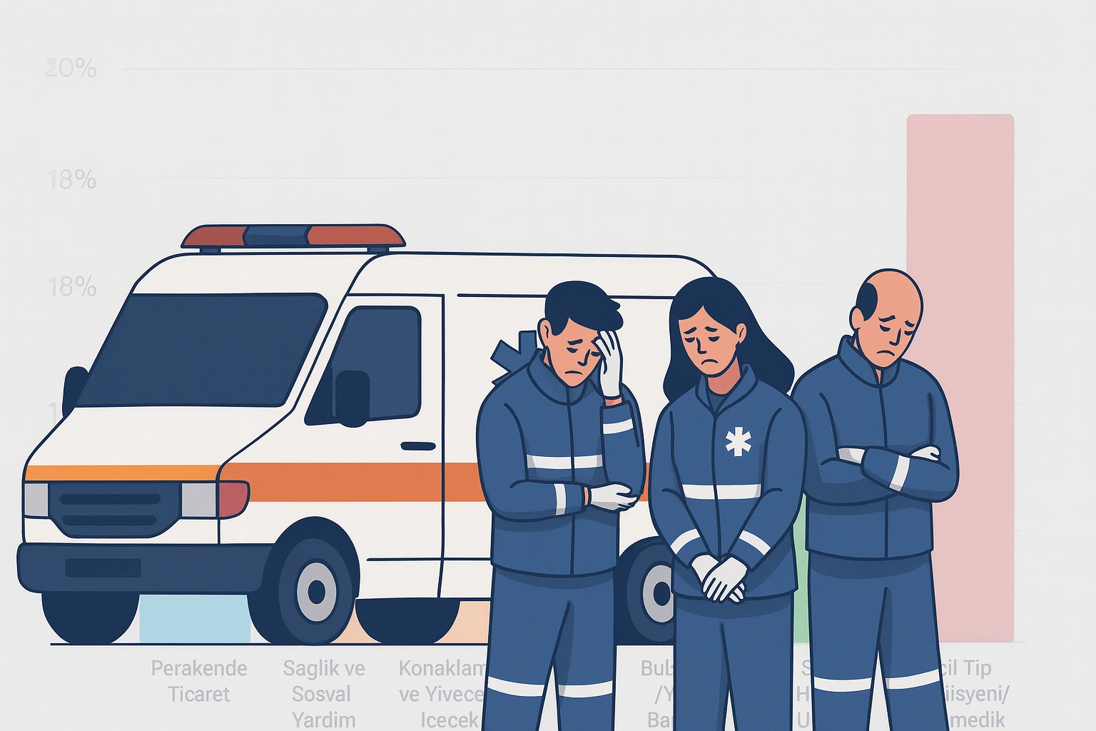 Araştırmadan Çarpıcı Sonuç:
Yeni araştırmaya göre çalışma koşulları nedeniyle depresyon riskinin