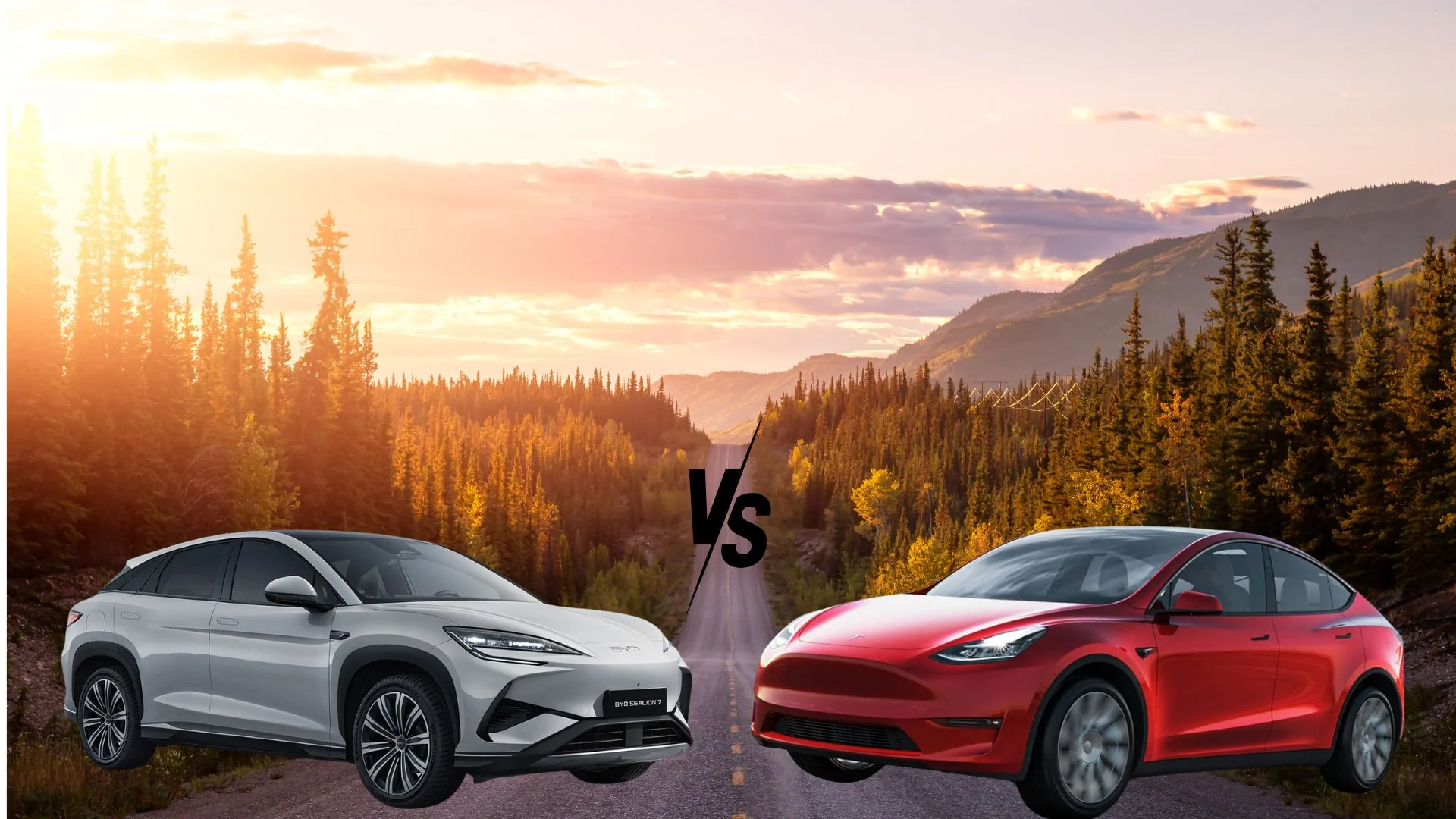 BYD Sealion 7 vs Tesla Model Y Juniper:Elektrikli SUV segmentinde