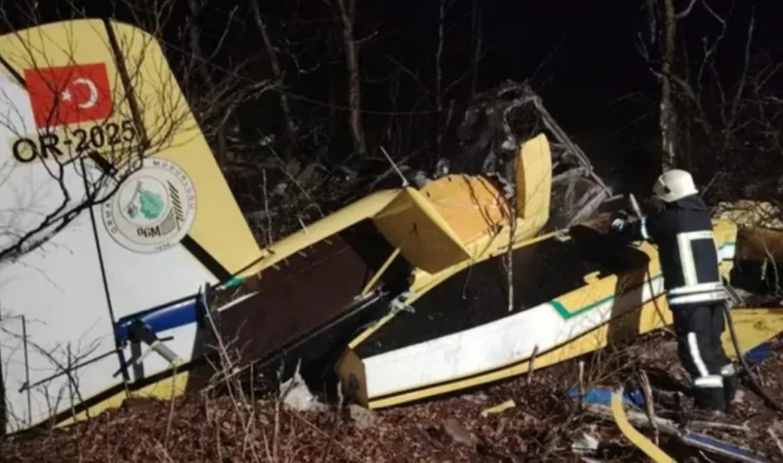 Tarım ve Orman Bakanlığı’na ait yangın söndürme uçağı Hırvatistan’ın Senj