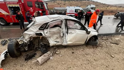 Kahramanmaraş’ta meydana gelen trafik kazasında, Aile Sağlık Merkezi’nde görev yapan