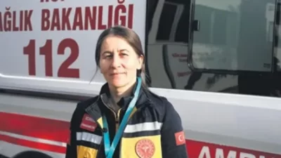Edirne’de görev yapan paramedik Meryem Koç, çocuk yaşta yaşadığı acı
