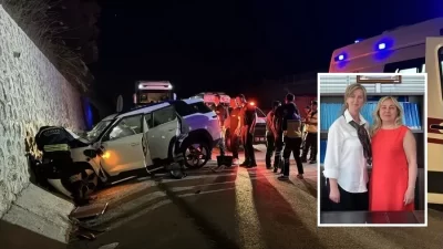 Tekirdağ’da istinat duvarına çarpan cipte iki doktorun hayatını kaybettiği, bir