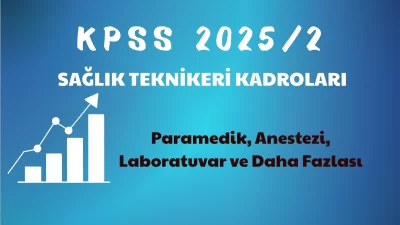ÖSYM tarafından yayımlanan KPSS 2025/2 Tercih Kılavuzu’nda, ön lisans mezunu