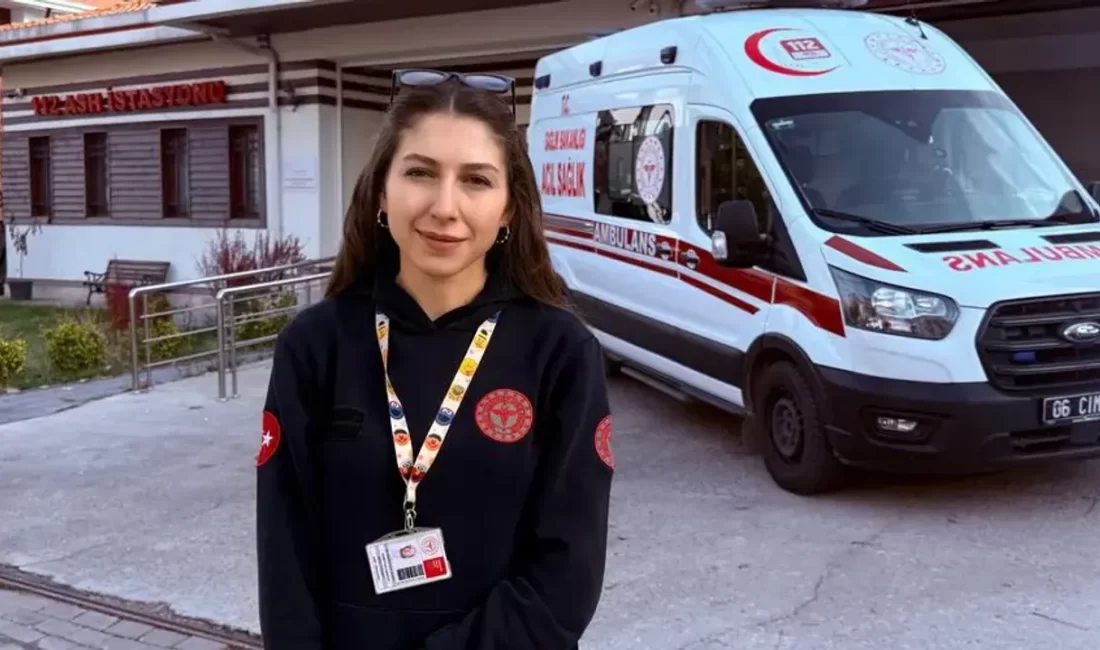 Hacettepe Üniversitesi mezunu Paramedik Müzeyyen Karahan, hem ileri düzey acil
