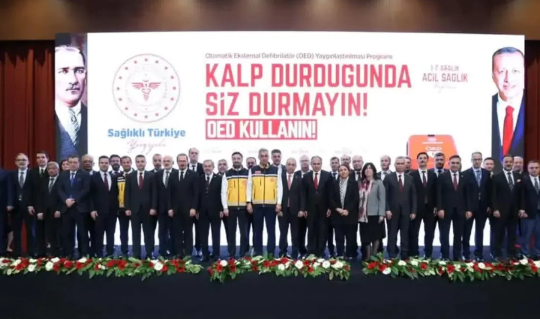 Sağlık Bakanlığı, ani kalp durmalarında hayatta kalma oranını artırmak amacıyla