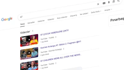 Son günlerde Google’a yalnızca “67” yazıldığında ekranın sallandığını fark eden