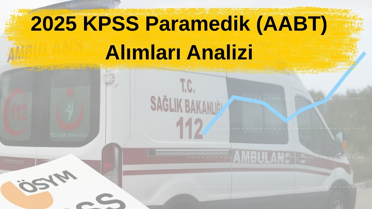 KPSS 2025/4 ve KPSS 2025/5 yerleştirme sonuçları Paramedik (Acil Tıp