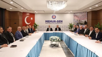 Çalışma ve Sosyal Güvenlik Bakanı Vedat Işıkhan ile Memur-Sen Genel
