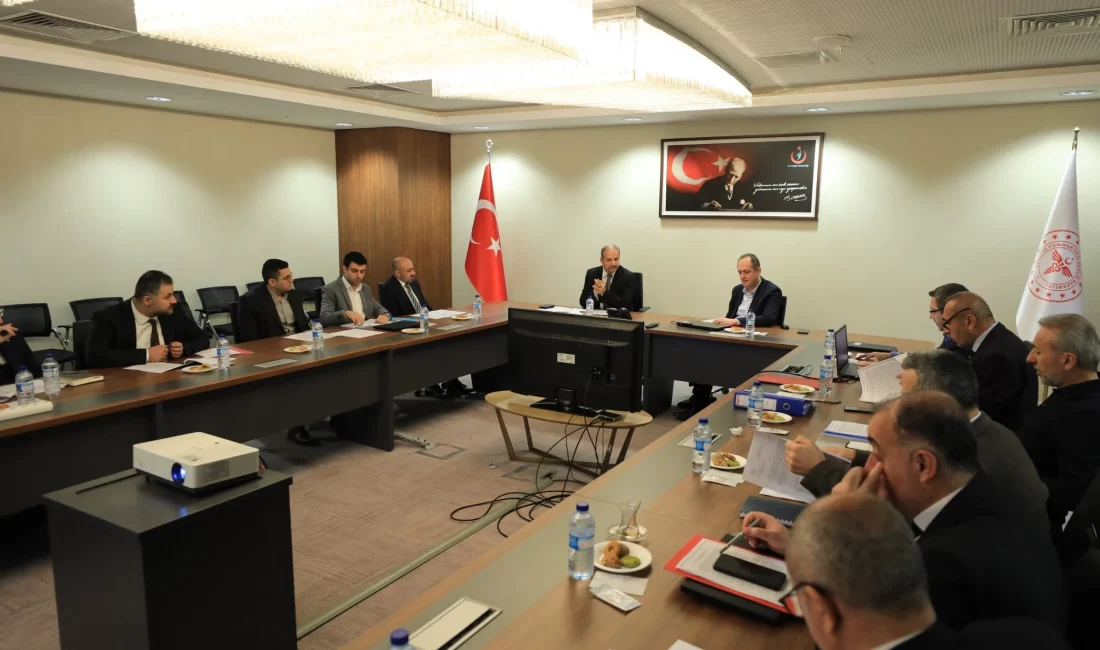 Sağlık-Sen heyeti, Sağlık Bakanlığı ile gerçekleştirdiği toplantıda sağlık çalışanlarının birçok