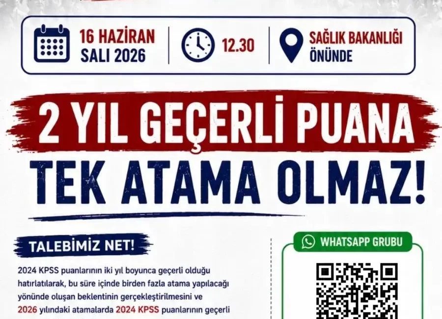 Atama bekleyen binlerce sağlık mezununu yakından ilgilendiren kritik bir son