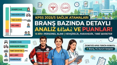 Sağlık Bakanlığı'nın 2025 yılındaki en büyük istihdam hamlelerinden biri olan