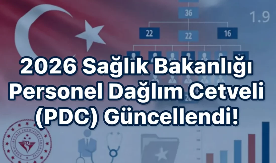 T.C. Sağlık Bakanlığı Yönetim Hizmetleri Genel Müdürlüğü tarafından Personel Dağılım