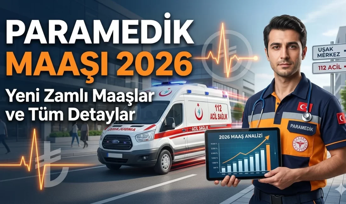2026 yılı sağlık personeli maaş güncellemeleriyle birlikte, 112 Acil Sağlık
