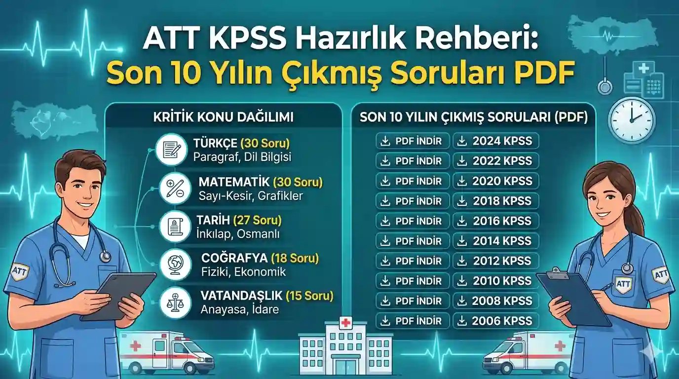 ATT KPSS Hazırlık Rehberi: Son 10 Yılın Çıkmış Soruları PDF
Sağlık