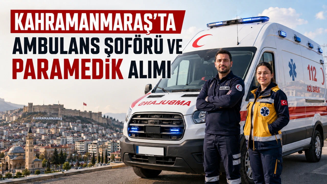 İŞKUR üzerinden yayımlanan yeni personel alım ilanları kapsamında Kahramanmaraş’ta 6