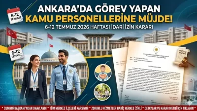 Ankara'da Görev Yapan Kamu Personeline Müjde: Cumhurbaşkanlığı'ndan NATO Zirvesi İdari