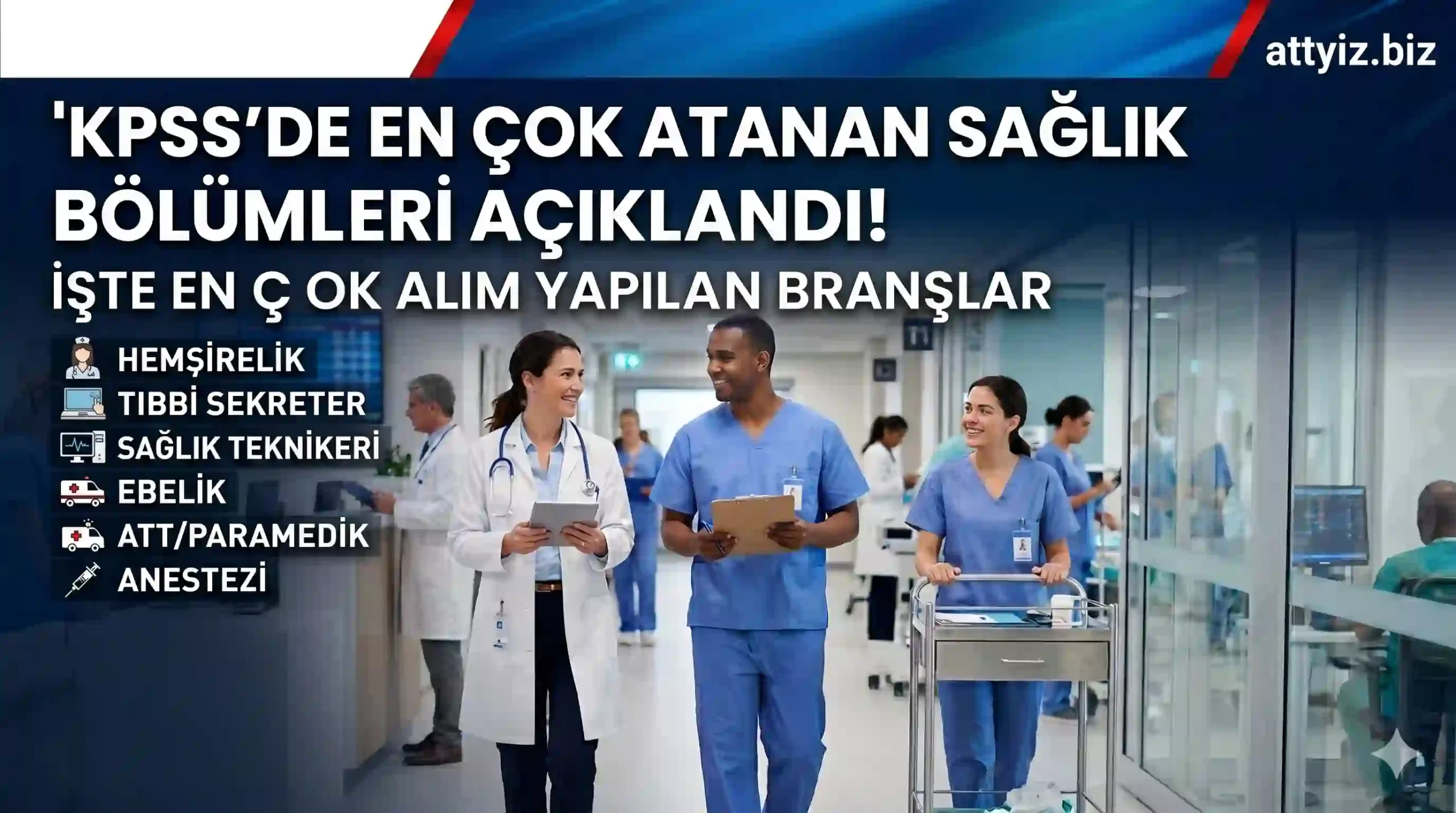 KPSS sağlık atamalarına ilişkin yıllara göre kontenjan verileri sağlık bölümü