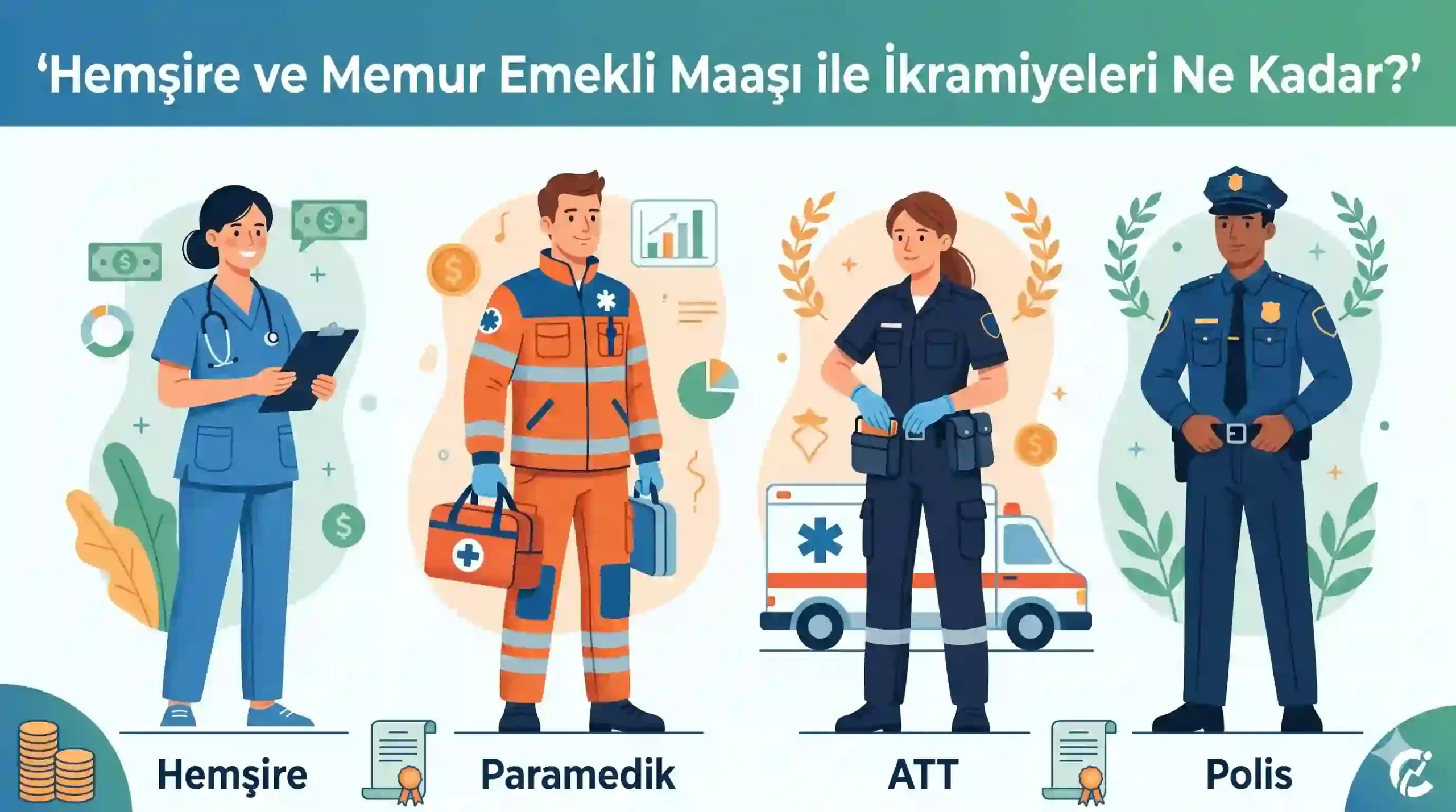 2026 yılına ilişkin güncel emekli maaşı ve 30 yıllık emekli