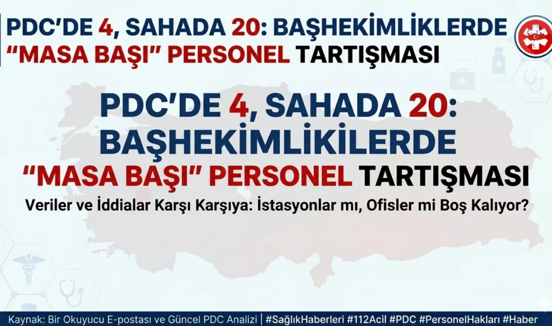 Sağlık Bakanlığı tarafından yayımlanan 2026 yılı Personel Dağılım Cetveli (PDC)