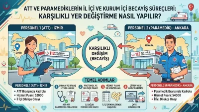 ATT ve Paramedikler İçin İl İçi Becayiş Rehberi: Şartlar Neler?
112