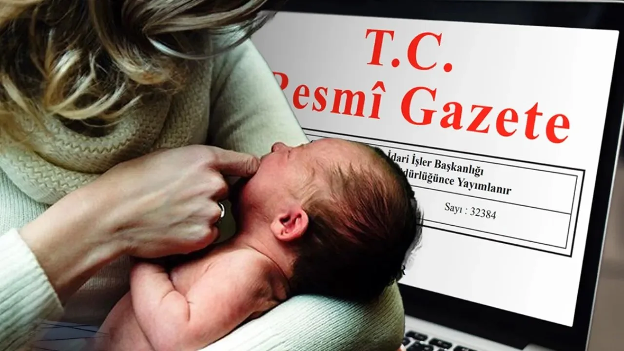 Resmi Gazete’de yayımlanan yeni düzenleme ile çalışan annelerin ücretli doğum