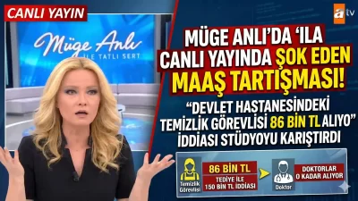 ATV ekranlarında yayınlanan Müge Anlı ile Tatlı Sert programında, devlet