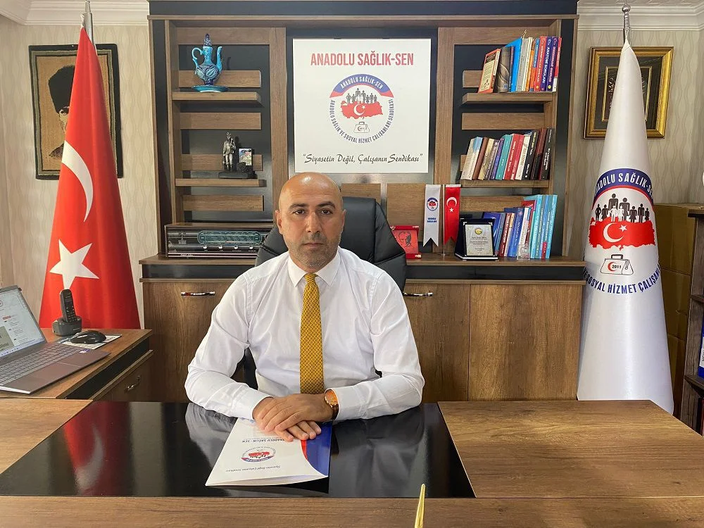Anadolu Sağlık Sen Genel Başkanı Necip Taşkın, Türkiye İstatistik Kurumu