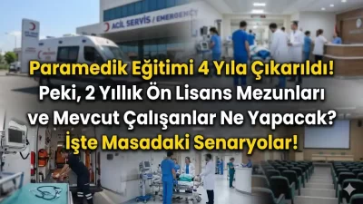 İlk ve Acil Yardım (Paramedik) bölümünün 4 yıllık lisans programına