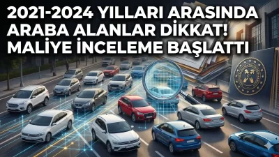 Hazine ve Maliye Bakanlığı, 2021-2024 yılları arasında sıfır kilometre araç