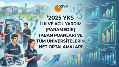2025 YKS İlk ve Acil Yardım (Paramedik) Taban Puanları ve