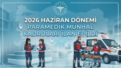 2026 Haziran Dönemi Paramedik Münhal Kadroları İlan Edildi.
Sağlık Bakanlığı tarafından