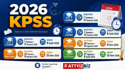 2026 KPSS Sınavı Ne Zaman?
Ölçme, Seçme ve Yerleştirme Merkezi (ÖSYM),