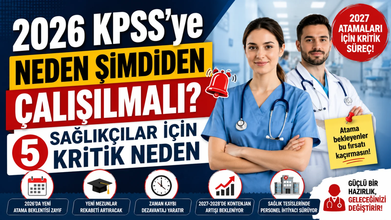 Sağlık Bakanlığı’nın 2025 yılında KPSS 2025/4 ve KPSS 2025/5 kapsamında