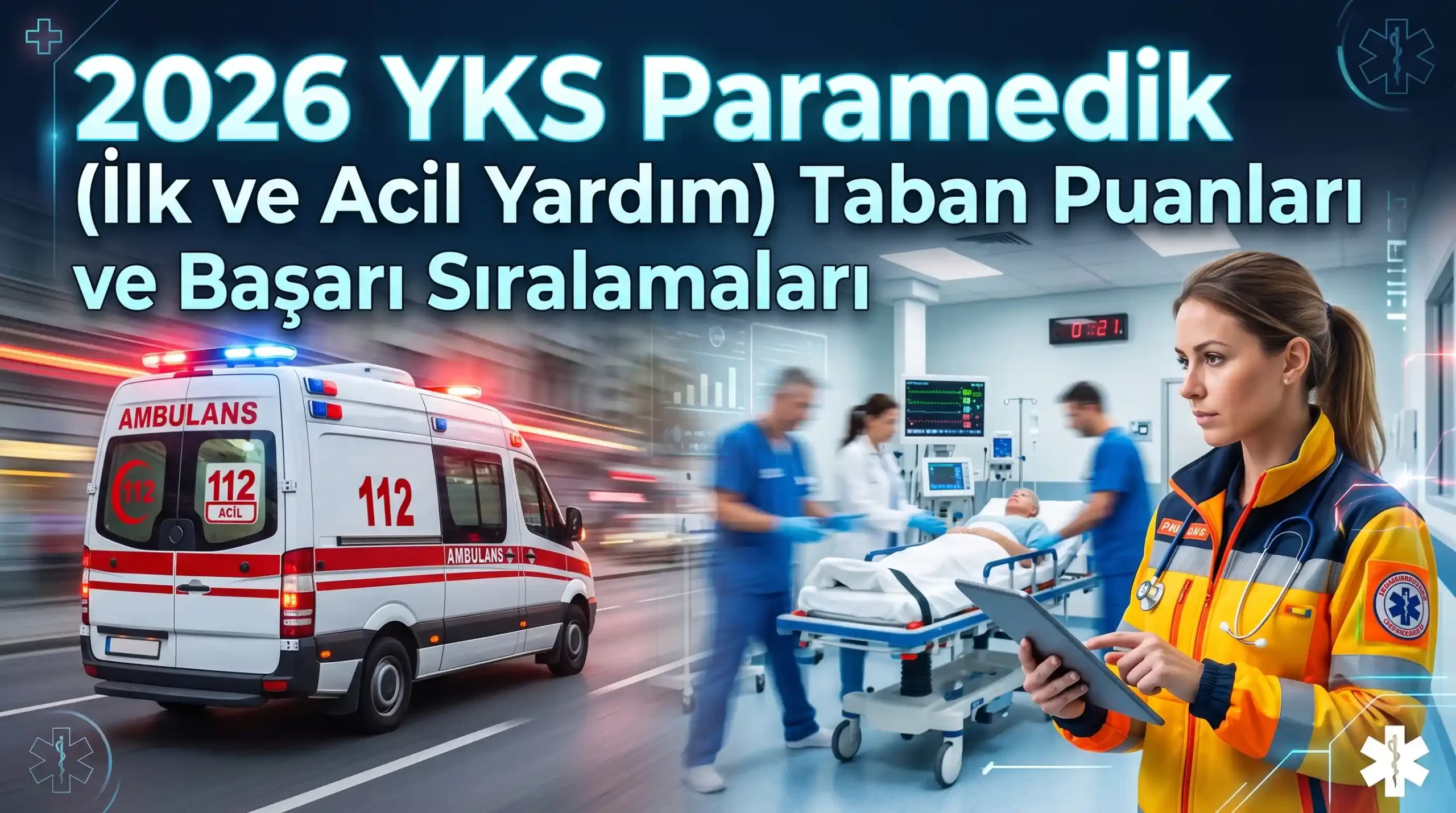 2026 YKS Paramedik (İlk ve Acil Yardım) Taban Puanları ve