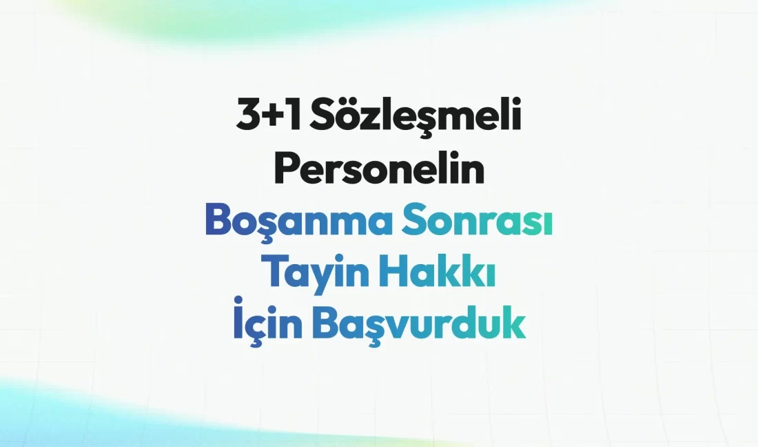 Sağlıkta Yeni Yüzyıl Sendikası, 663 sayılı KHK’nin 45/A maddesi kapsamında