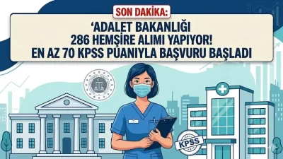 Sağlık personeli istihdamı bekleyen binlerce adaya müjdeli haber geldi. Adalet