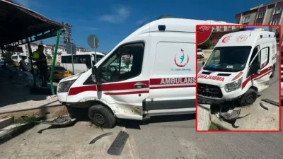 Tekirdağ'ın Kapaklı ilçesinde bir vakaya gitmek üzere yola çıkan Ş.A.