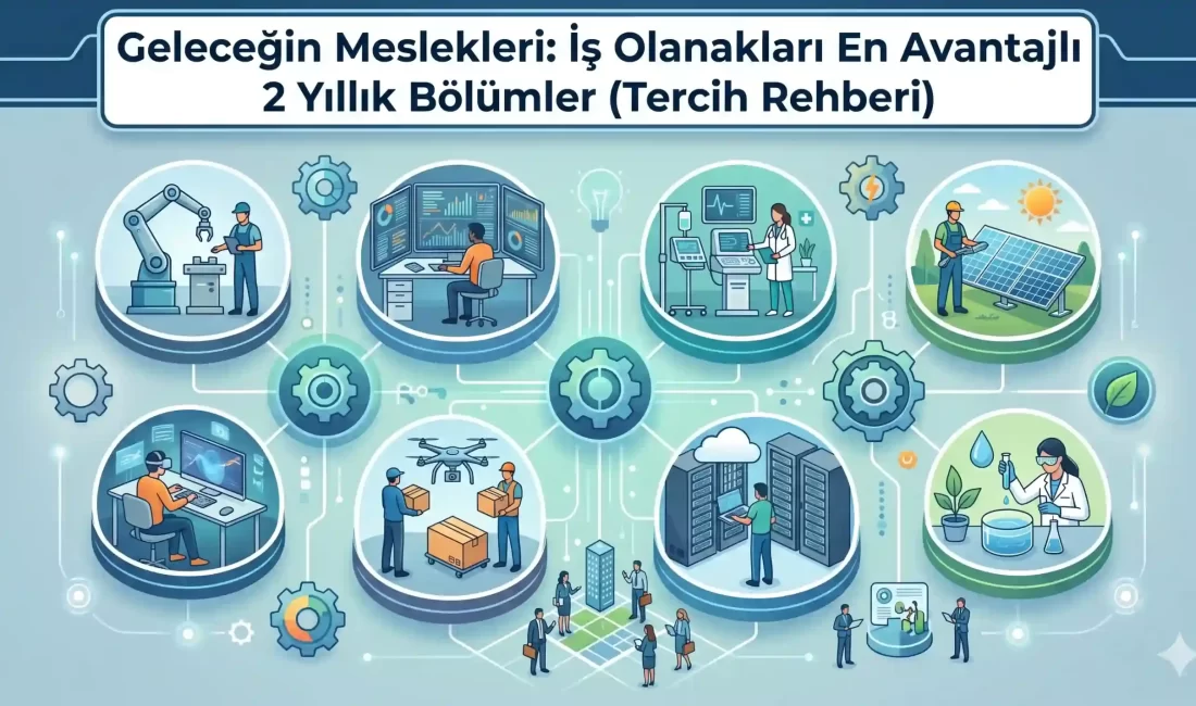 Geleceğin Meslekleri Nelerdir?
Üniversite tercihlerinde uzun yıllardır süregelen "kesinlikle 4 yıllık