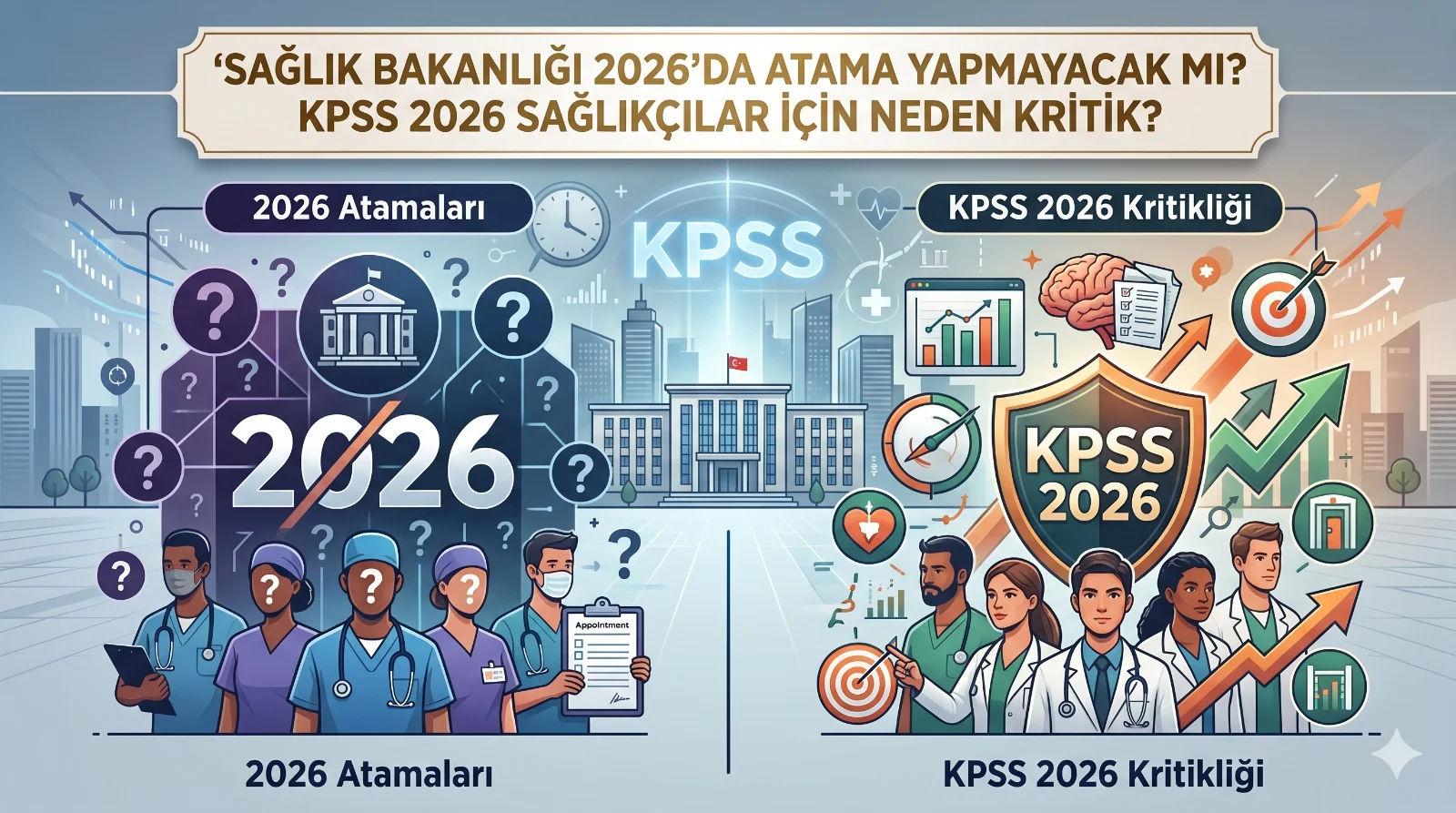 Sağlık Bakanlığı'nın son dönemde gerçekleştirdiği sınırlı personel istihdamının ardından, gözler