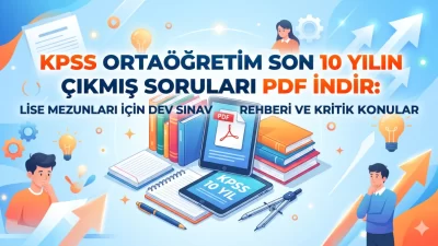 Kamuda memur olmak isteyen tüm lise mezunları için KPSS Ortaöğretim