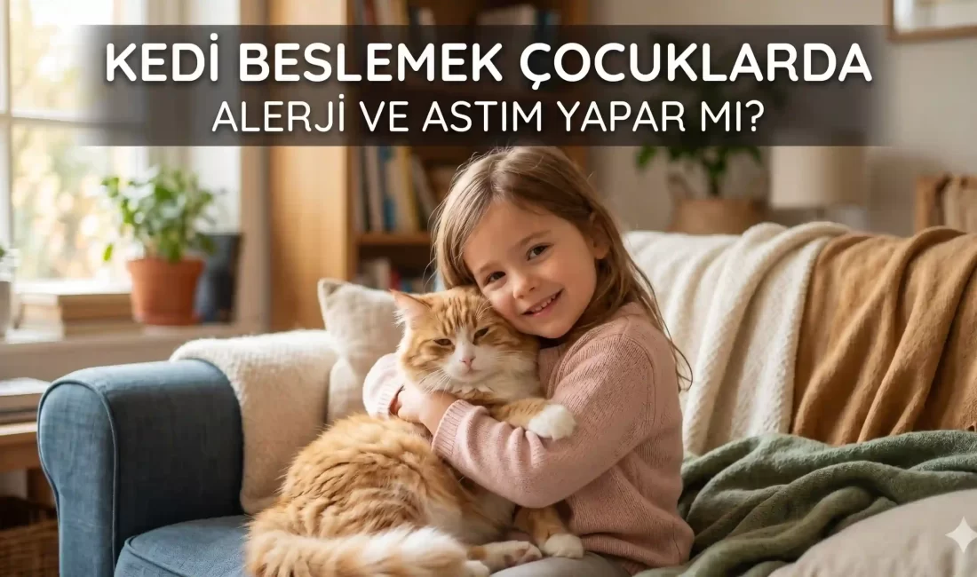 Kedi Beslemek Çocuklarda Alerji ve Astım Yapar mı? Kedi Beslemek Çocuklarda Alerji ve Astım Yapar mı?
Evde kedi bulunmasının