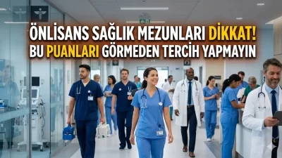 Ön Lisans Sağlık Bölümlerinin KPSS Grafik Analizi: Atama Şansınız Ne
