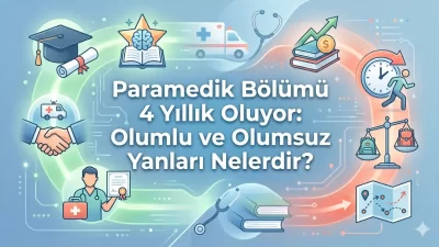 Paramedik Bölümü 4 Yıllık Sisteme Geçiyor!
Türkiye'de İlk ve Acil