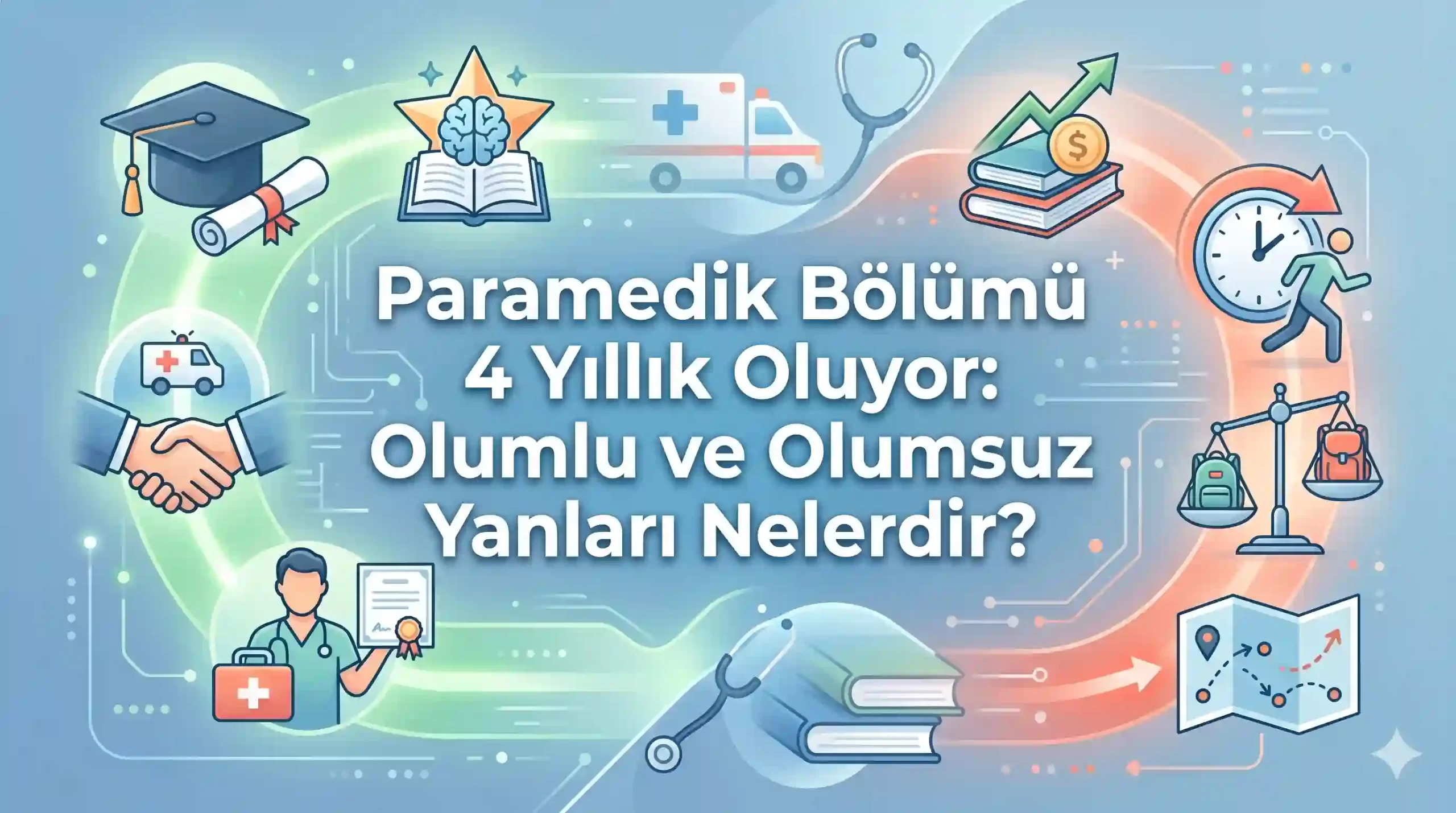 Paramedik Bölümü 4 Yıllık Sisteme Geçiyor!
Türkiye'de İlk ve Acil