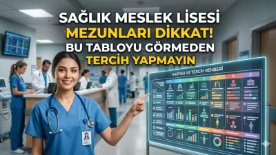 Sağlık Meslek Lisesi mezunları için son 8 yılın KPSS atama